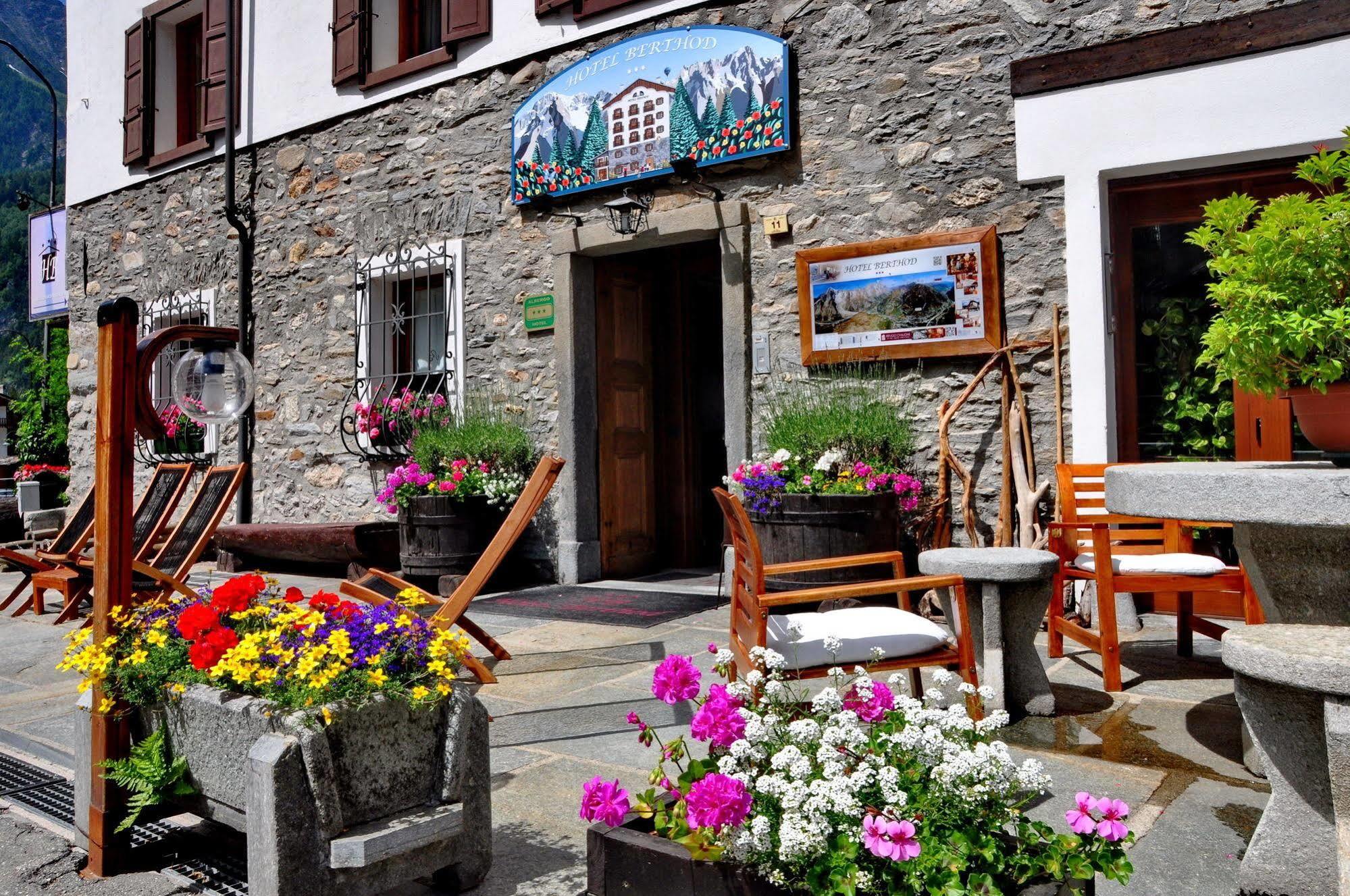 Hotel Berthod Courmayeur Eksteriør billede